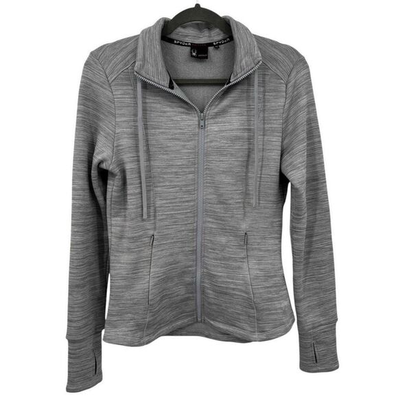 Spyder Jackets & Blazers - Spyder Active Women's Full Zip Jacket Gray Size Medium